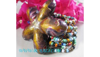 Multi Seeds Bead Bracelets Buckles